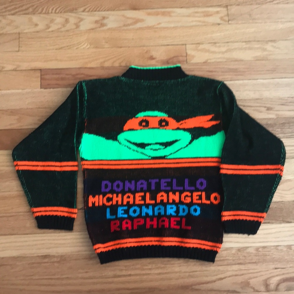 1990 Teenage Mutant Ninja Turtle Sweater